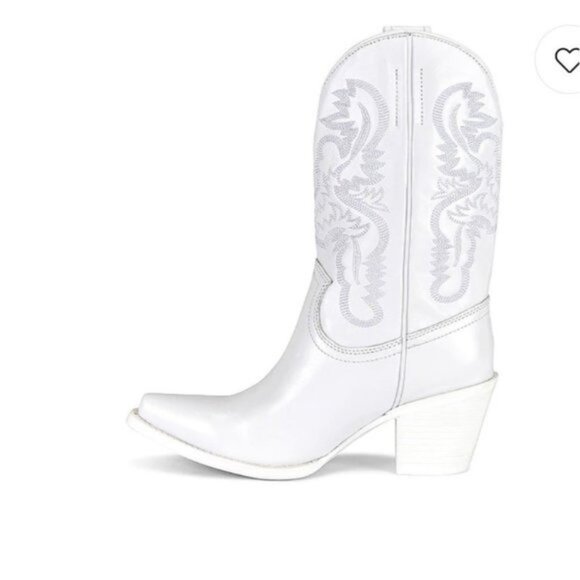 Jeffrey Campbell Rancher Boot in White - Picture 2 of 11